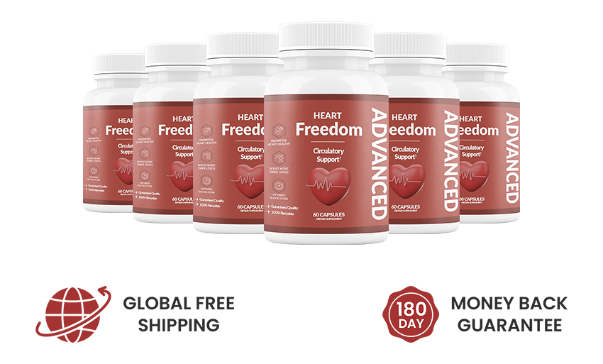 6 Bottles of Heart Freedom